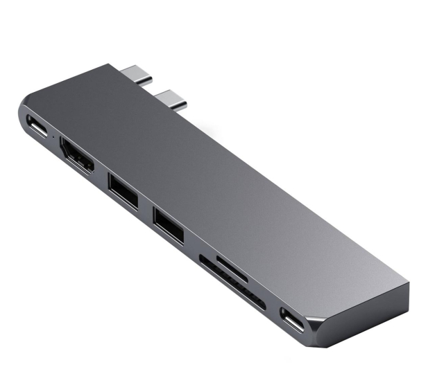 Satechi Pro Hub Slim (2xUSB-C, 2xUSB-A, HDMI, SD) (space gray) ST-HUCPHSM - 1210846 - zdjęcie